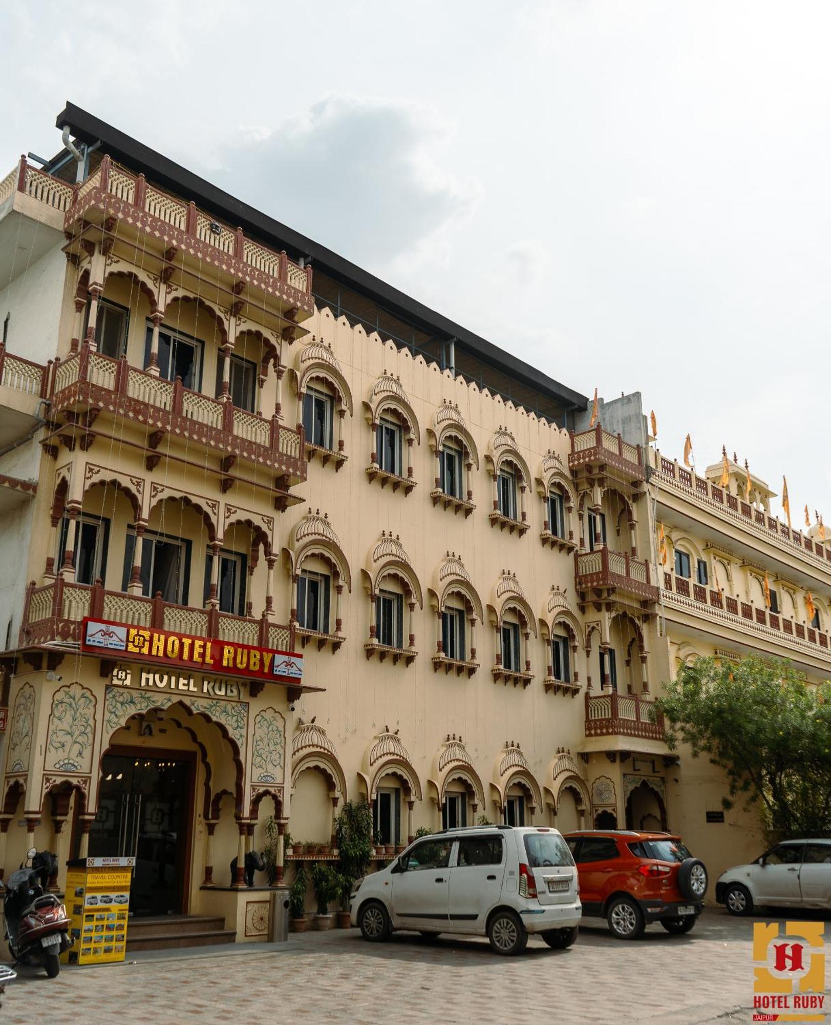 Hotel Ruby Dzsaipur Kültér fotó